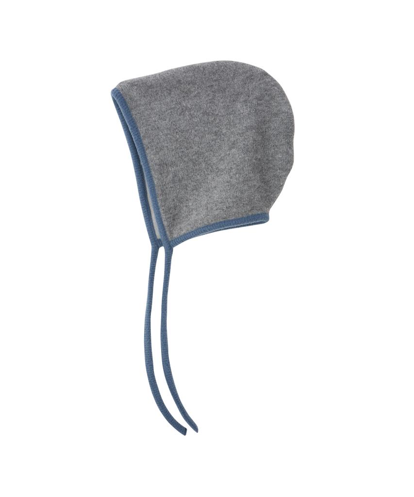 SALON DE YOHN Ribbon Bonnet Hat_ Gray