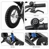 Trotinetă Electrică A12 pentru Copii 350W 4.5Ah Roți de 12'' Suspensie Față și Spate 3 Viteze 8-25KM/H Autonomie 19-22KM Trotinetă Electrică pentru Copii