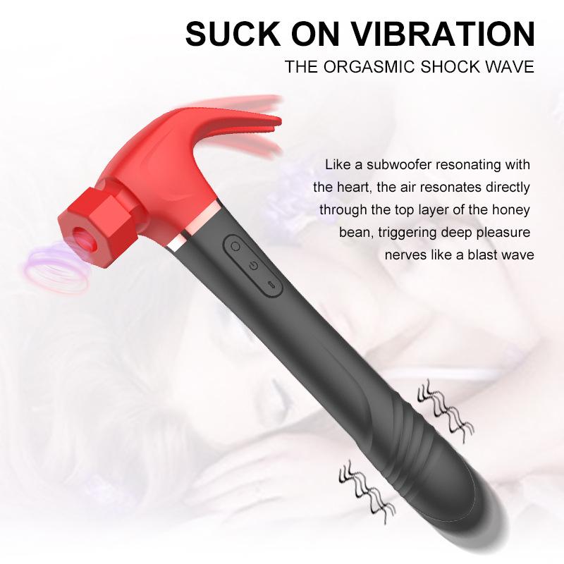 New Multi-Function Vibrating and Telescopic Massager for Women