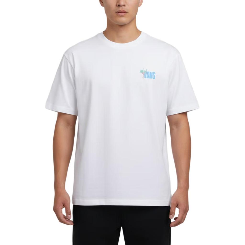 Vans Pullover Round Neck Loose Short Sleeve T-Shirt Unisex Tops VN000TMXJVY