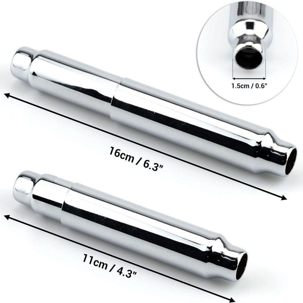 Adjustable Length Toilet Paper Roller Replacement Rod Spring Loaded Toilet Roll Spindle Home