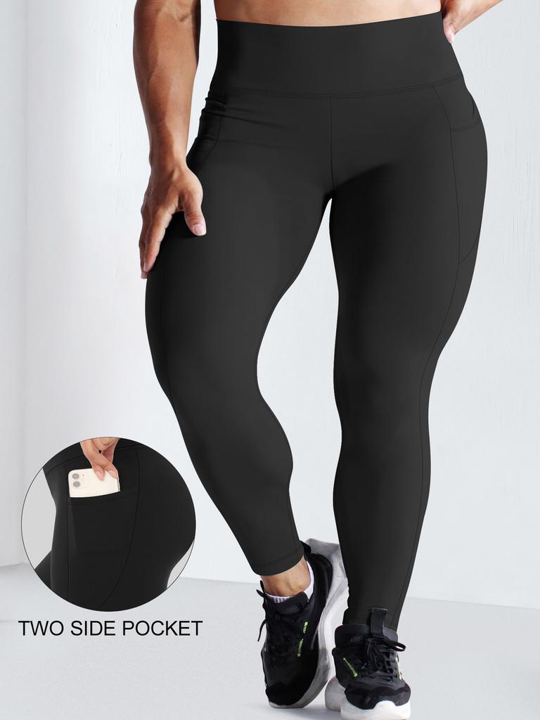 Plus-size Yoga Pants for Women 300 Pounds High-waisted Tummy-control High-elastic Tight-fitting Plus-size Yoga Pants