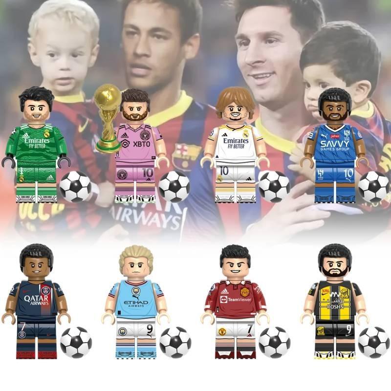 Ultimate Soccer Star Series Building Block Toy Durable Abs Plastic