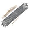 Mezuzah Door Scroll Decor Metal Je Case Alloy Religious Judaica Hebrew Blessing Mezuza House Holy Plaque Retro Ornament