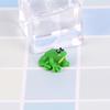 2Pcs Dollhouse Miniature Game Scene Model Accessories Mini Frog
