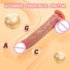 Super Duże Realistyczne Dildo Silikonowa Warstwa Penis z Przyssawką Dorosłe Seksowne Zabawki dla Kobiety Mężczyzny Masaż Stymulator Waginy Analny