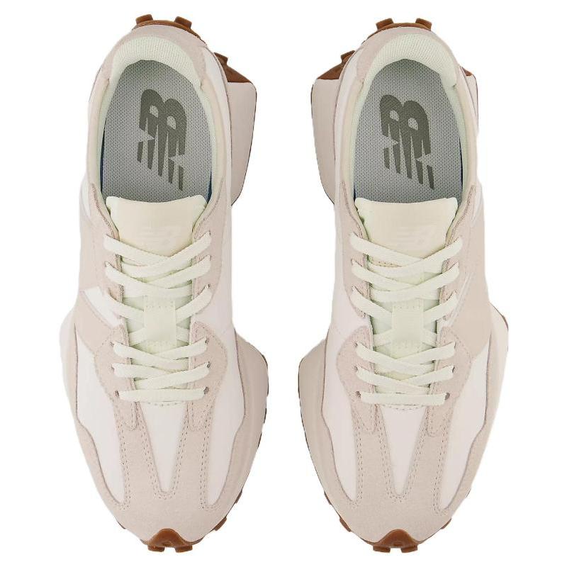 New Balance 327 Beige White Gum Pink Women's Sneakers WS327AN