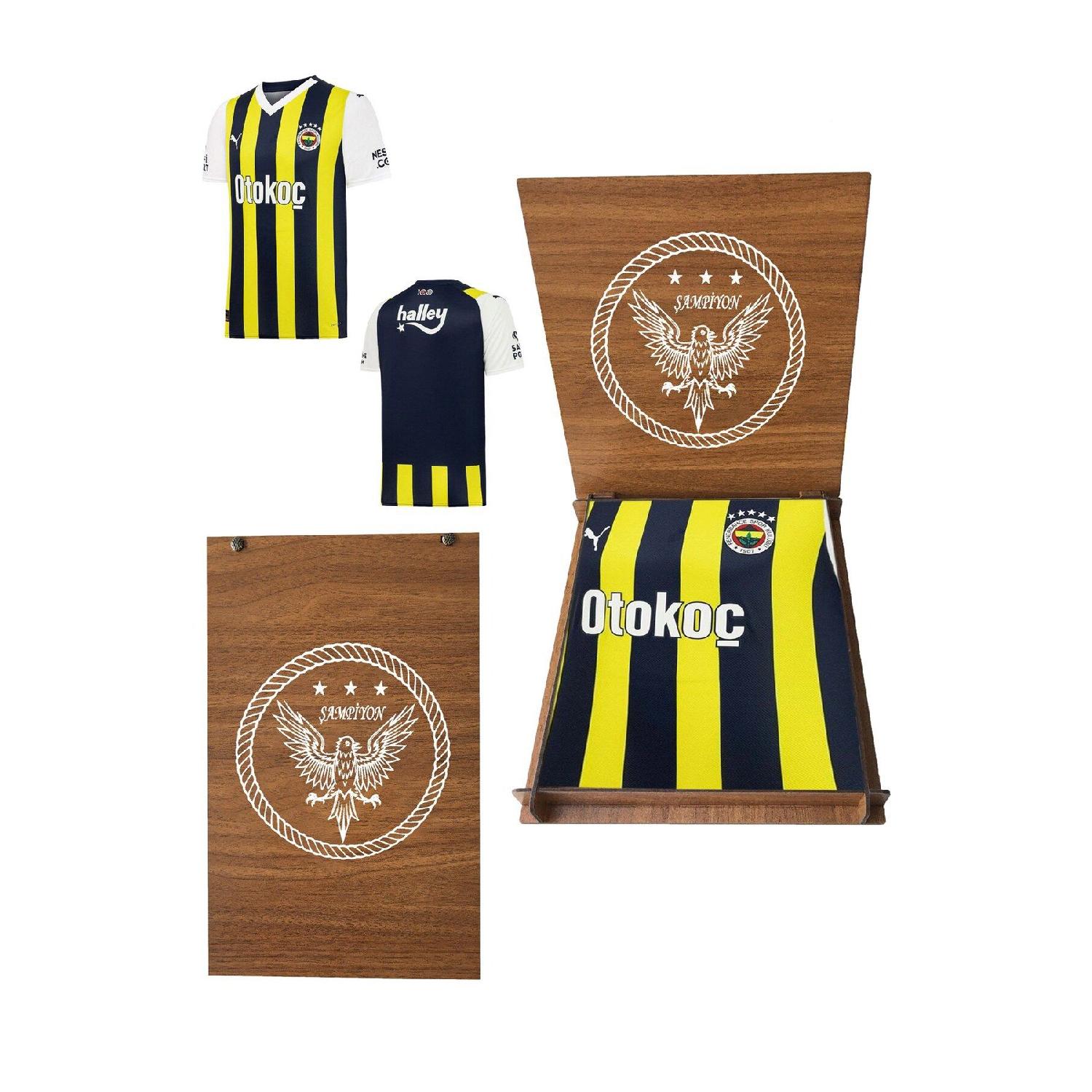

Licensed 23/24 Stick Unisex Jersey Canary With Wooden Box XS тёмно-синий