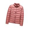 Light down jacket women's short autumn and winter new stand-up collar large size lightweight white duck down jacket