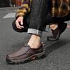 New Leather Casual Business Shoes Outdoor Men's Comfort Loafers Fashion Soft Classic Driving Footwear Non-slip Walking Shoes