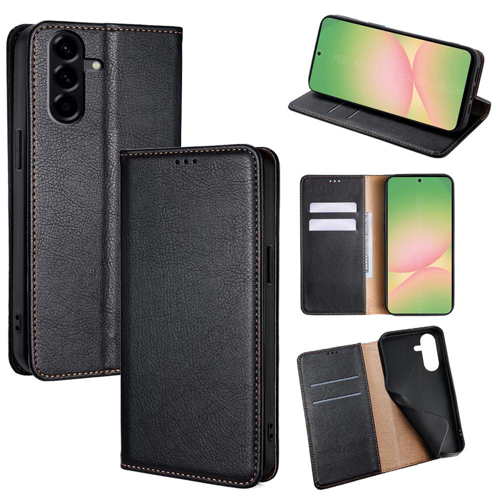 For Samsung Galaxy A56 5G Case Wallet PU Leather Magnetic Auto-Absorbed Phone Cover