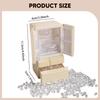 1/12 Freezer Refrigerator Dollhouse Furniture Ornaments with Tweezers Toy for Furnishings Decoration