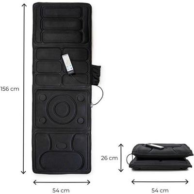 Vibrating Heated Mattress - CELLUSTOP - 10 Motors - 5 Modes - 3 Intensities - Remote Control