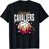 T-shirt Cleveland Cavaliers Basketball Doodle Stars