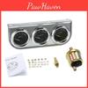 Gauge Pressure Oil 3in1 Meter Water Temperature Gauge Voltmeter W Sensor