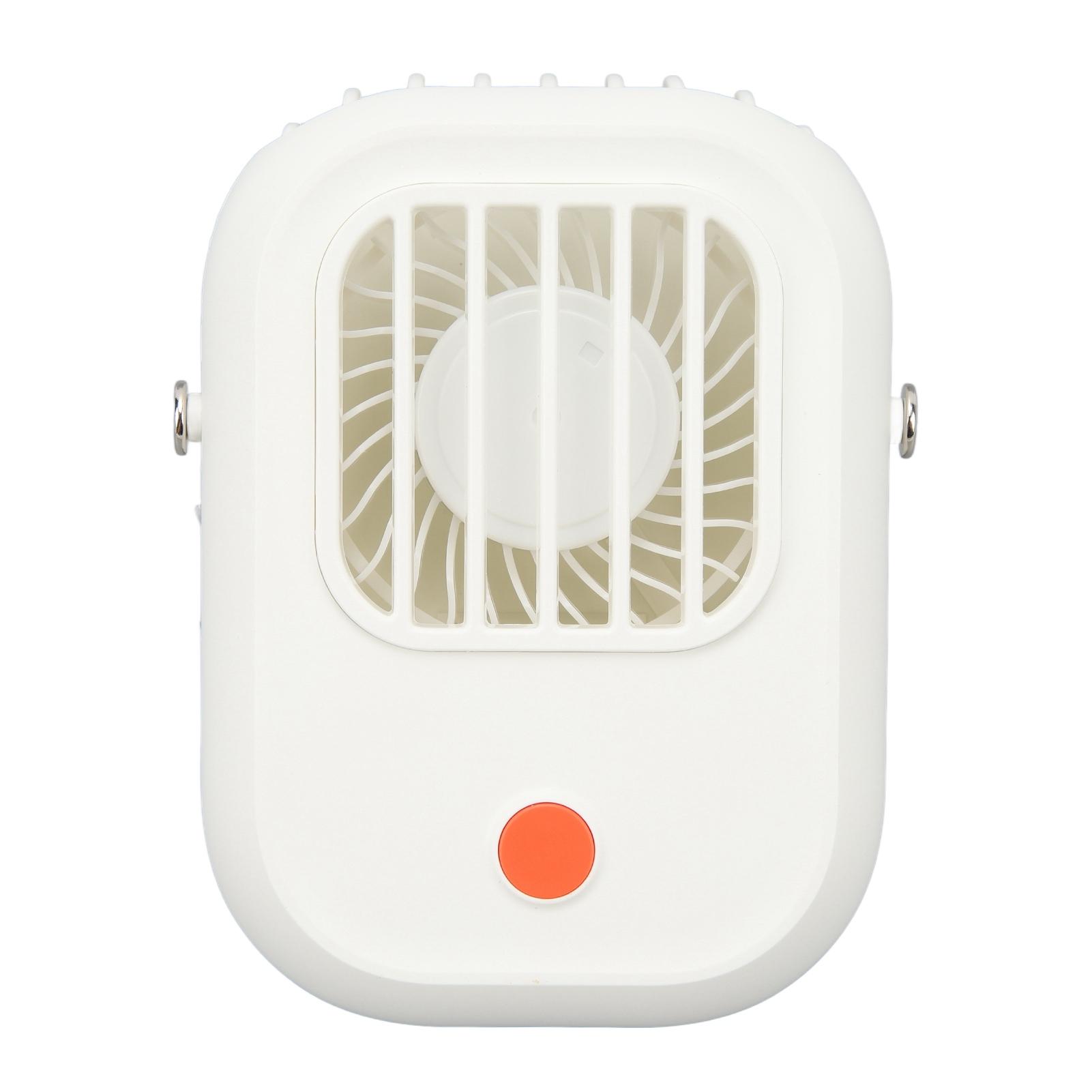 

Hanging Neck Fan USB Rechargeable Bladeless Handheld Portable Neck Fan for Indoor Outdoor White белый