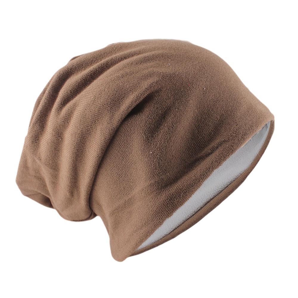 Top Fashion Winter Adult Men Women Warm Beanies Skullies Casual Hip Hop Solid Soft Outdoor Hat Girls Colorful Beanie Plush Hats
