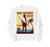 Retro Beach and Surf Design Sweatshirt