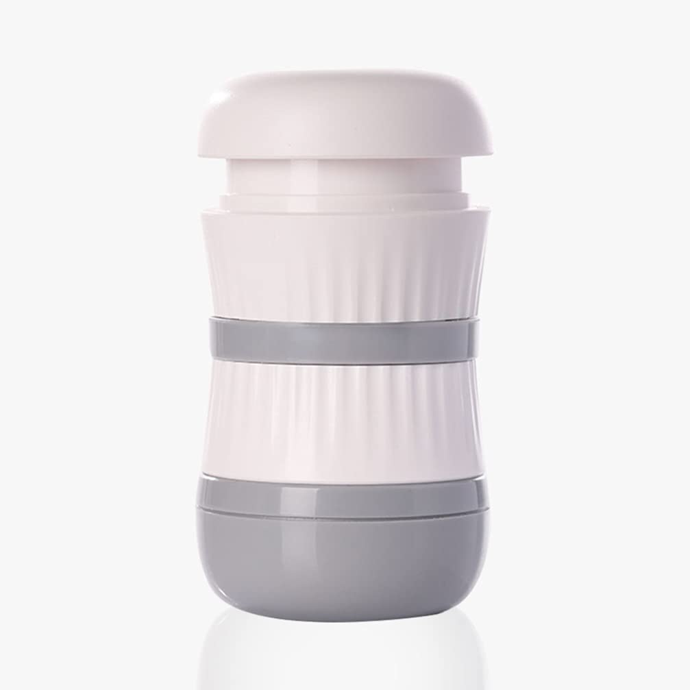 

4 in 1 Multipurpose Pill Cutter Medicine Splitter Box Storage Crusher Container for Tablets Vitamin Caplet Organization