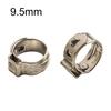 Sealing Various Hoses Single Ear Stepless Stainless Steel Hose Clamps