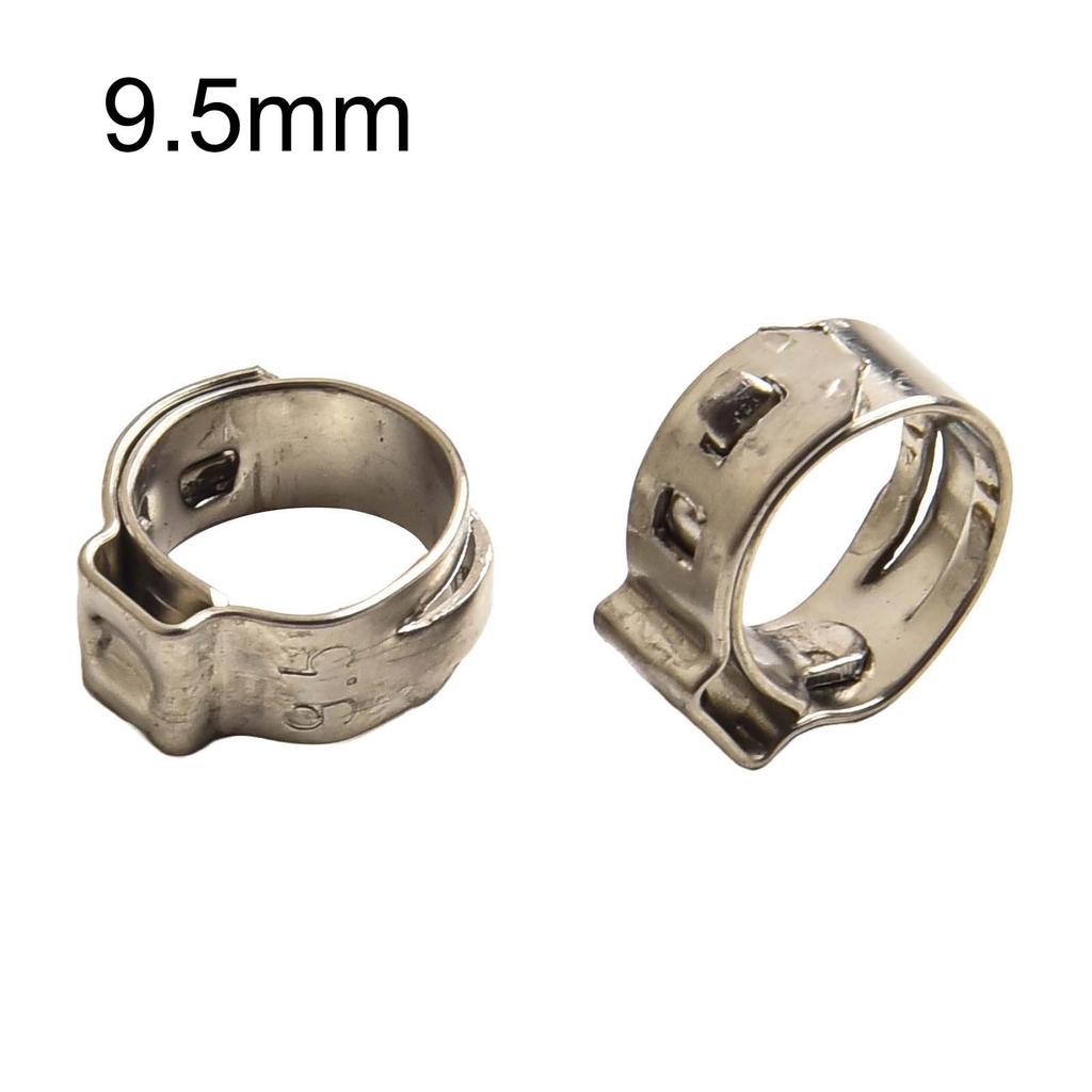 Sealing Various Hoses Single Ear Stepless Stainless Steel Hose Clamps