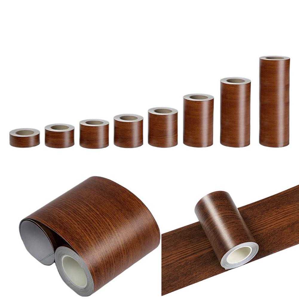 

1 Roll 8cm*10m Wood Grain PVC Waterproof Self Adhesive Wall Sticker