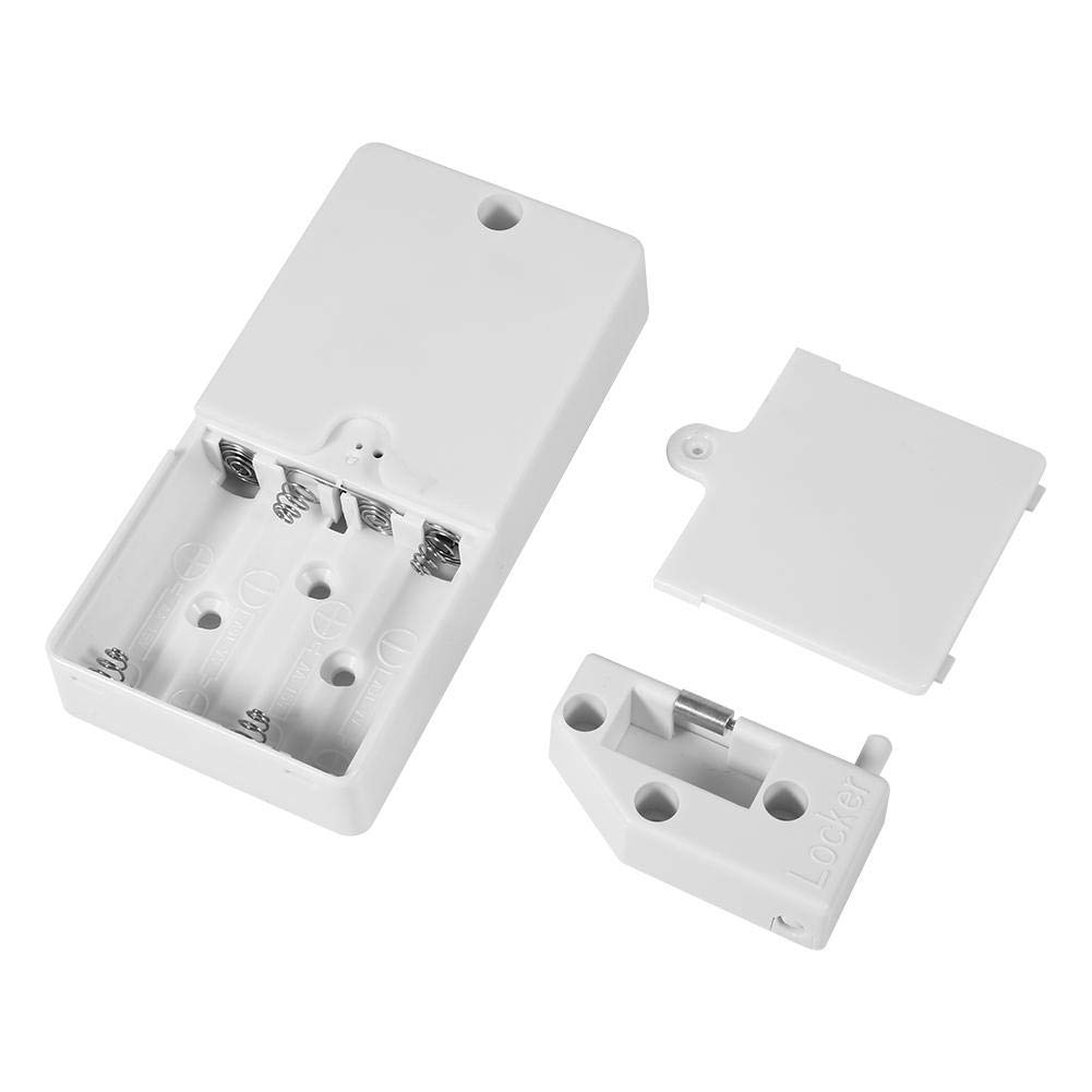 Touch Button Door Lock, Digital Lock, Electronic Lock, Touch Password Key Unlock, PIN Code, Security, Home, Office, Factory, Apartment (Silver)