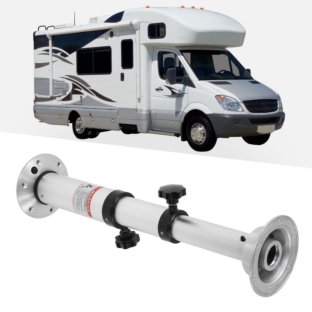 New Adjustable Table Leg Removable Table Leg 430‑745mm Height Adjustable 3 Sections Aluminum Alloy for RV Motorhome RV Parts