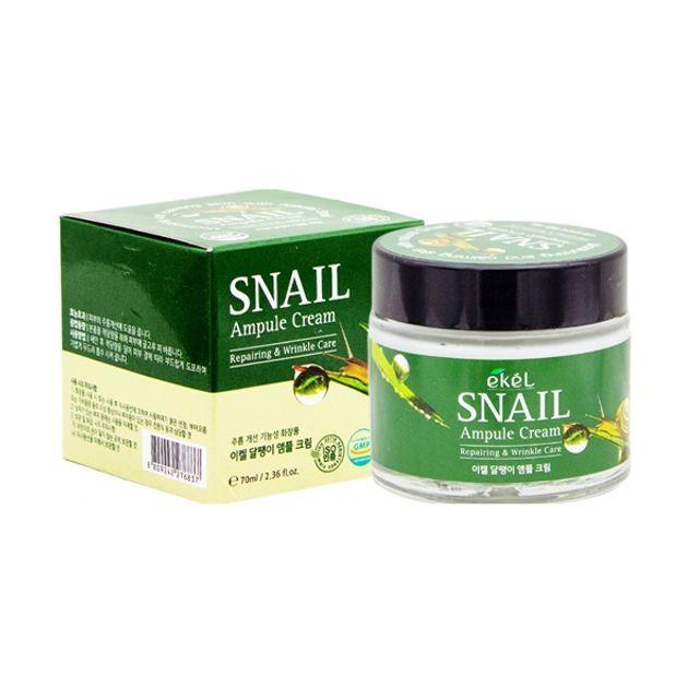 BTM RLVECMCK EKEL Snail Ampoule Cream 70ml