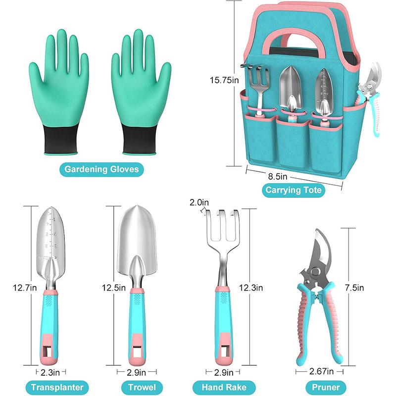 1Set Multi-functional Large-capacity Garden and Horticulture Tool Kit Set