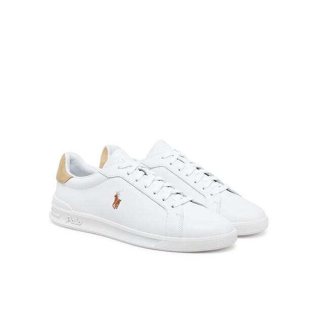 Мужские кроссовки Polo Ralph Lauren Heritage court ii 809940762001 белые