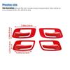  ABS Interior Door Handle Decoration Protective Cover Sticker Fit For Dodge Charger For 300C 2011 Up Exterior Accessories