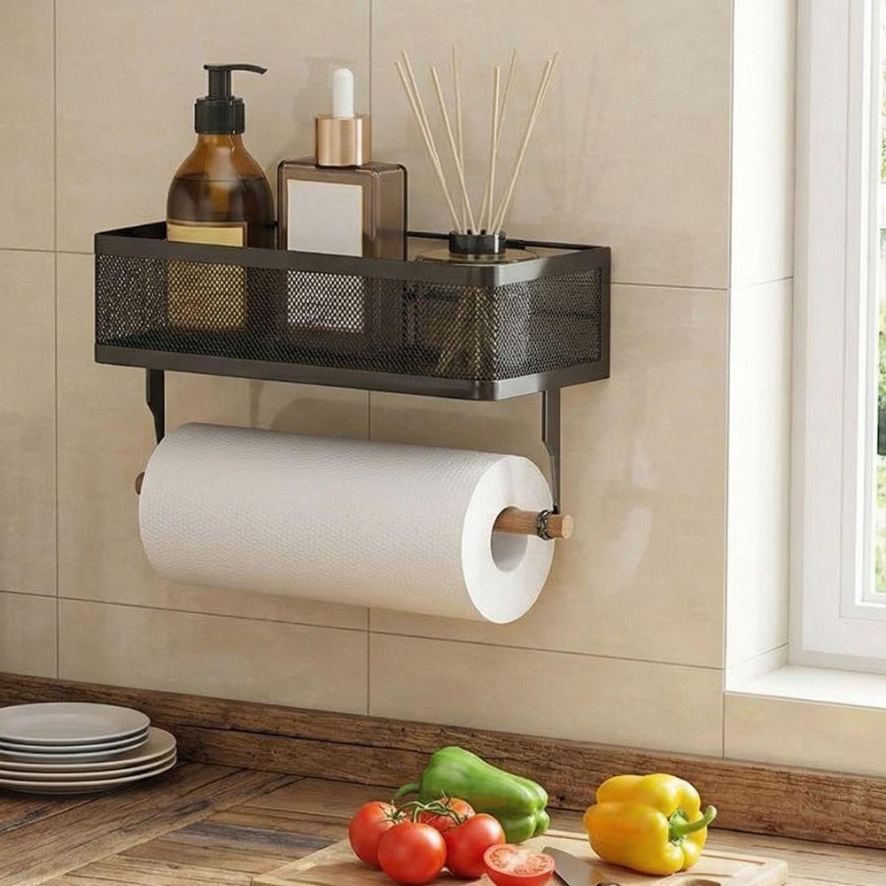 Strong Load-bearing Spice Storage Rack Large Capacity Bathroom Shelf Kitchen