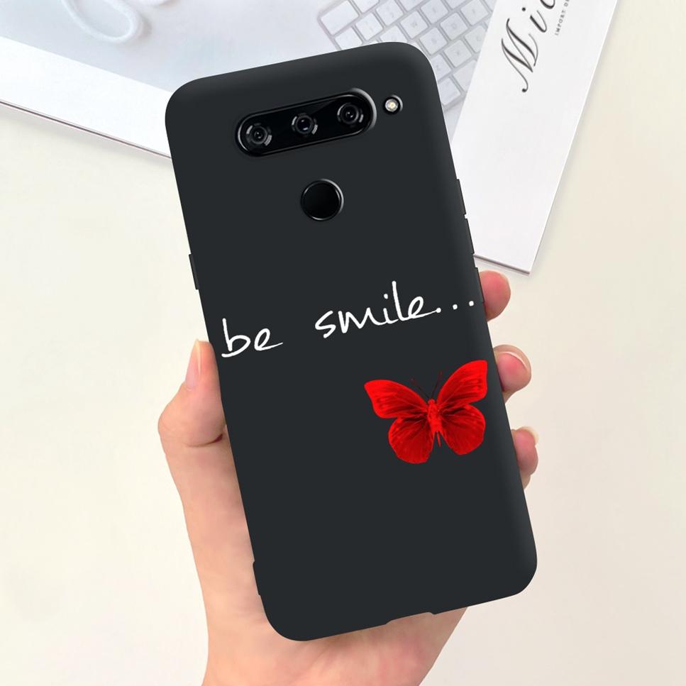 Case For LG V40 ThinQ Cartoon Astronaut Dinosaur Soft Silicon Black Cover For LG V50 V50S ThinQ 5G LG V30 2017 Bumper Phone Case