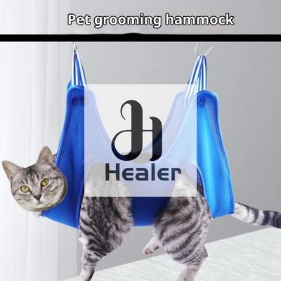1 Peça Rede de Banho para Pet Auxiliar Rede para Gato Cachorro Cães Reparando Unhas Em Rede de Beleza Saco de Contenção Acessórios para Pet