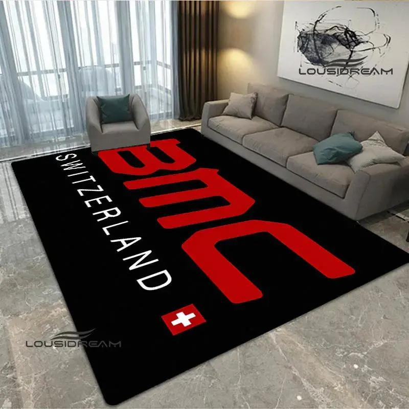 3D Bicycle brand logo printed carpet fashion home decoration non-slip carpet photography propsmal area rug birthday gift
