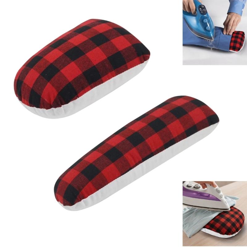 2 Piece Pressing Cushion Set for Sewing and Clothing Finishing, Sleeve Roll Pair for Sleeve, Neckline, and Pant Leg Ironing Work Use