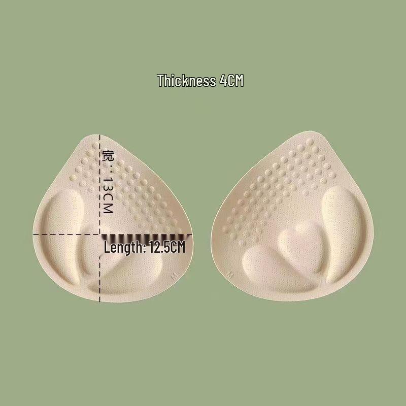 

Корейское расширяющееся нижнее белье с толстыми вставками из губки для бюстгальтера, дышащие нагрудные подушечки, мягкие чашечки для естественного собирающего эффекта One size