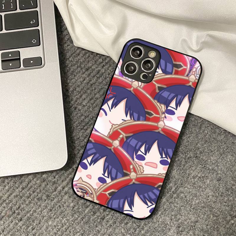 Genshin Impact Scaramouche Phone Case for iPhone 11 12 13 mini pro XS MAX 8 7 6 6S Plus X 5S SE 2020 XR cover