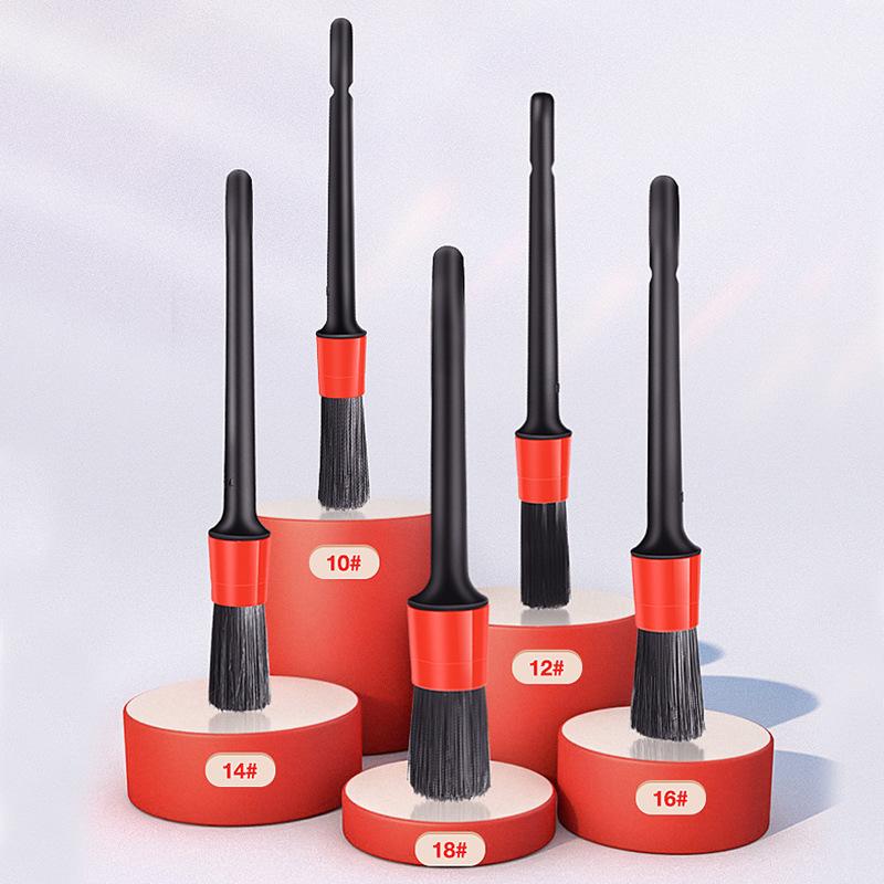 5-Piece Set of Detailed Cleaning Brushes for Car Vent Grilles