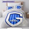 Genk Pattern Bedding Home Decoration Birthday Gift ( 1 duvet cover + 2 pillowcase, without core),fan merchandise.