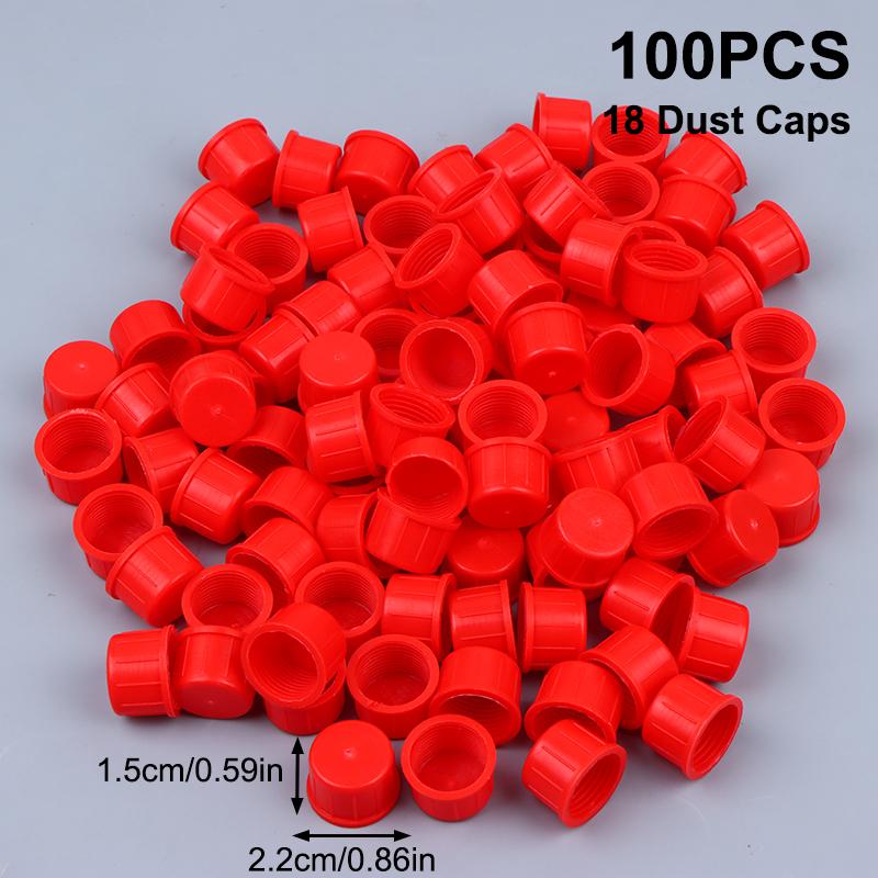 M12 M14 M16 M18 Common Rail Injector Dust Cap Reliable Connection Protection for Automotive Workshops 100pcs