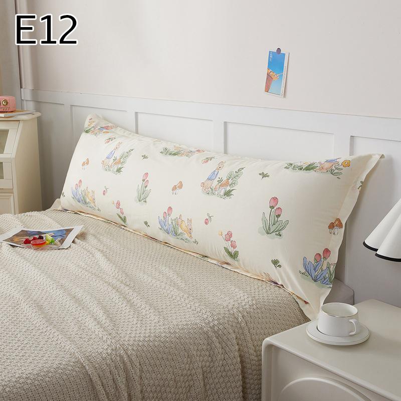 120/150/180cm Long Pillowcase Soft Cotton Pillow Cover Wedding Couple Lover Pillow Case Home Bedding Sleeping Body Pillowcase