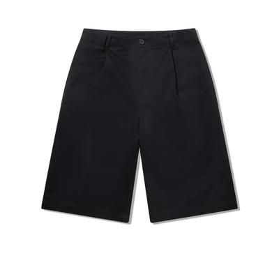 Li Ning X Insulaire Collaboration Solid Color Mid Waist Breathable Versatile Loose Fit Seven-Point Casual Shorts Men Shorts AKQV061-2