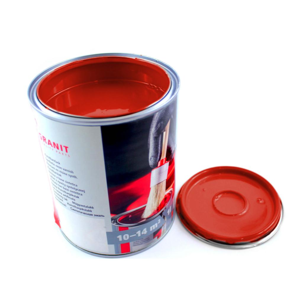 Red paint Farmtech red varnish NOPOLUX WICKENS GRANIT 1 can