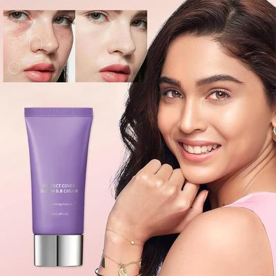 Oil Control Translucent Natural Cream Concealer Cream Long-lasting Liquid Foundation35ml