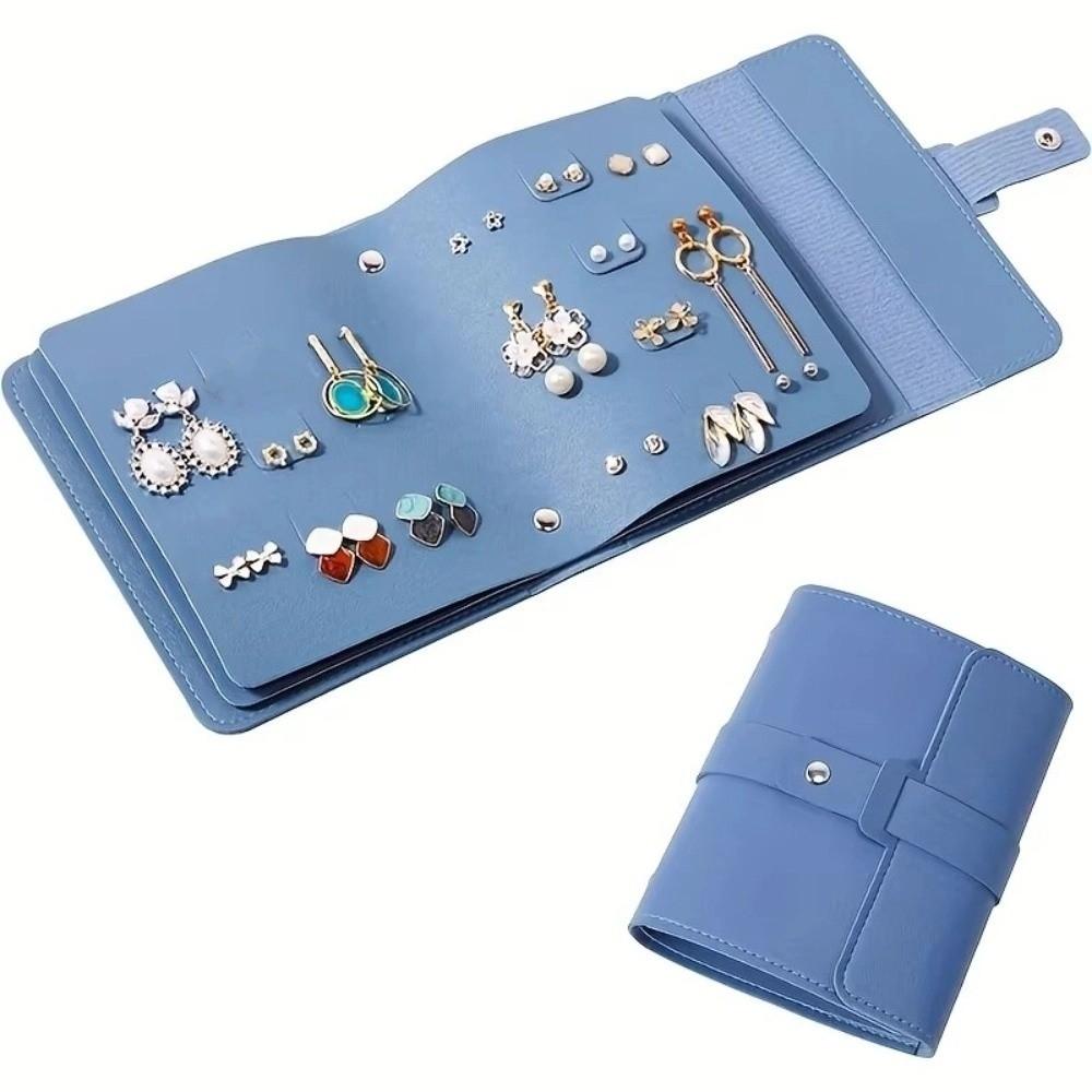 Creative Jewelry Organizer Book Multi-layer Book Type Storage Bag  Jewelry Organization