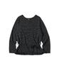 COMONINOZ W Frill Belt T-Shirt [Black]