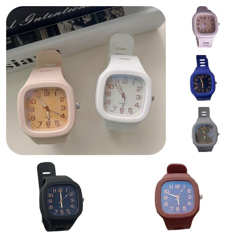 Square Trendy Watch For Men And Women Minimalistic Design Waterproof Unique And Stylish