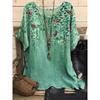 Printed round Neck Neck Casual Loose Top Print round Neck Top Women